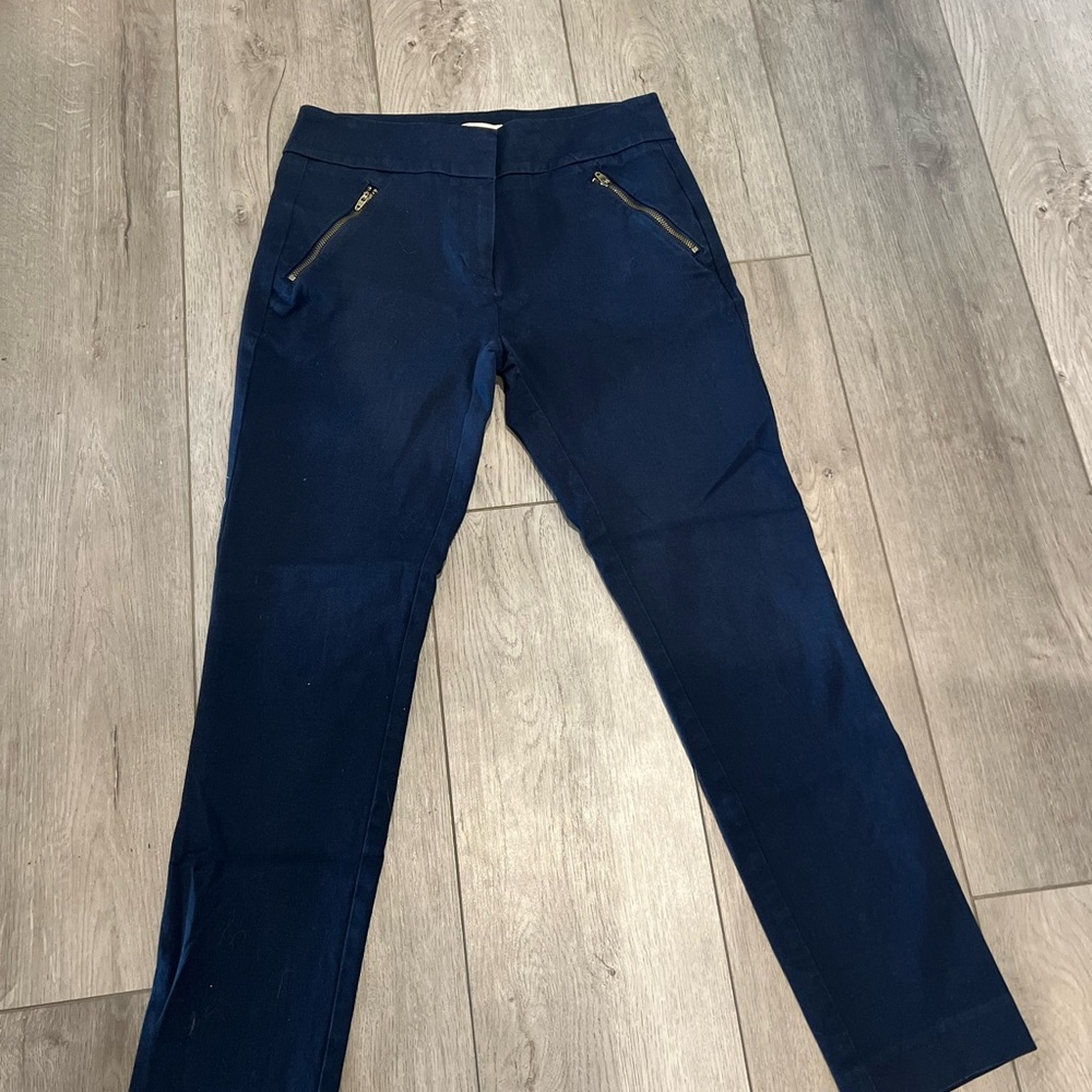 LOFT Dark Blue Skinny Pants
